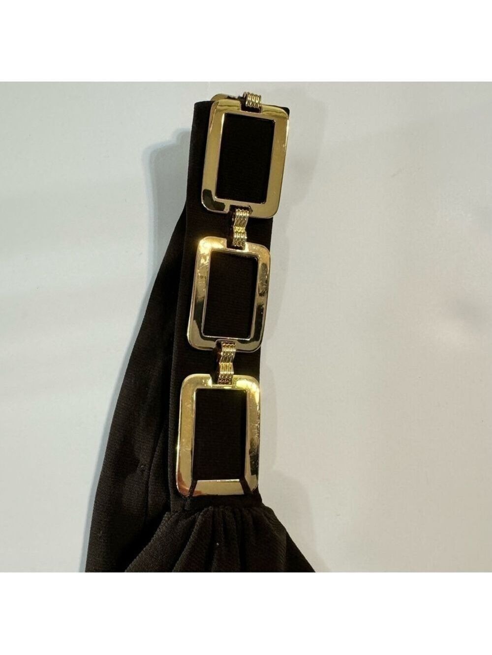 Chico’s Solid Nala Chocolate Maxi Dress Size 2 (L/12) - Picture 7 of 11